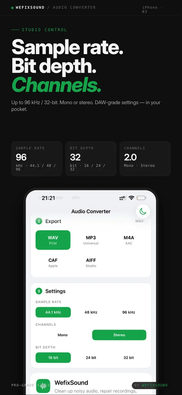 Screenshot #3 pour Unlimited Audio Converter