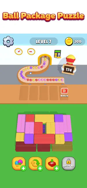 Ball Package Puzzle screenshot 2