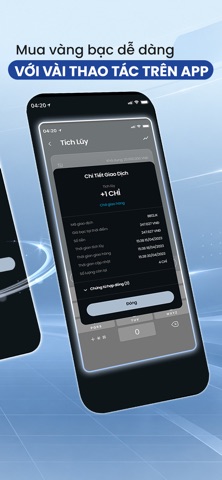 HanaSilver Mua vàng bạc online iPhone screenshot 3