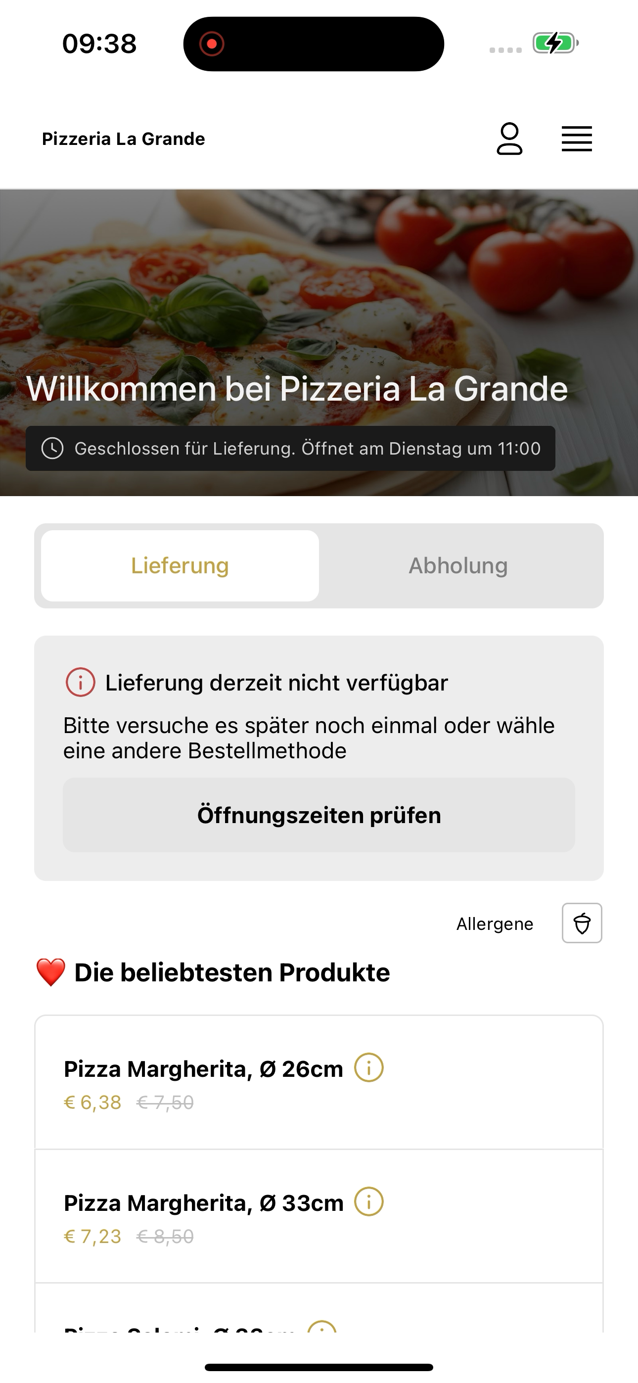 Pizzeria La Grande Wiener-Neus screenshot 6