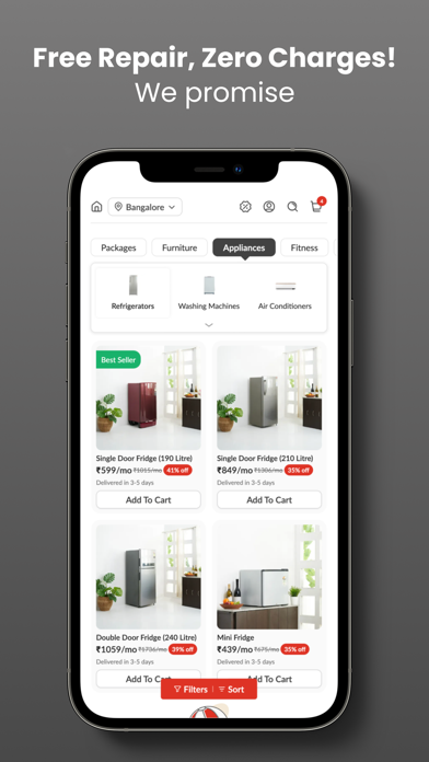 Rentomojo - Furniture on Rent Screenshot