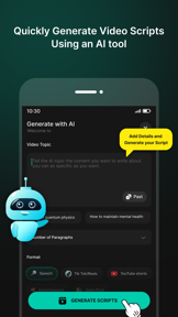 Script video maker for Anchor screenshot