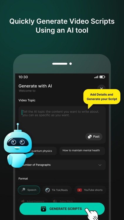 Script video maker for Anchor screenshot-8