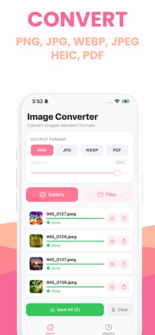Image Converter: PNG HEIC JPG screenshot
