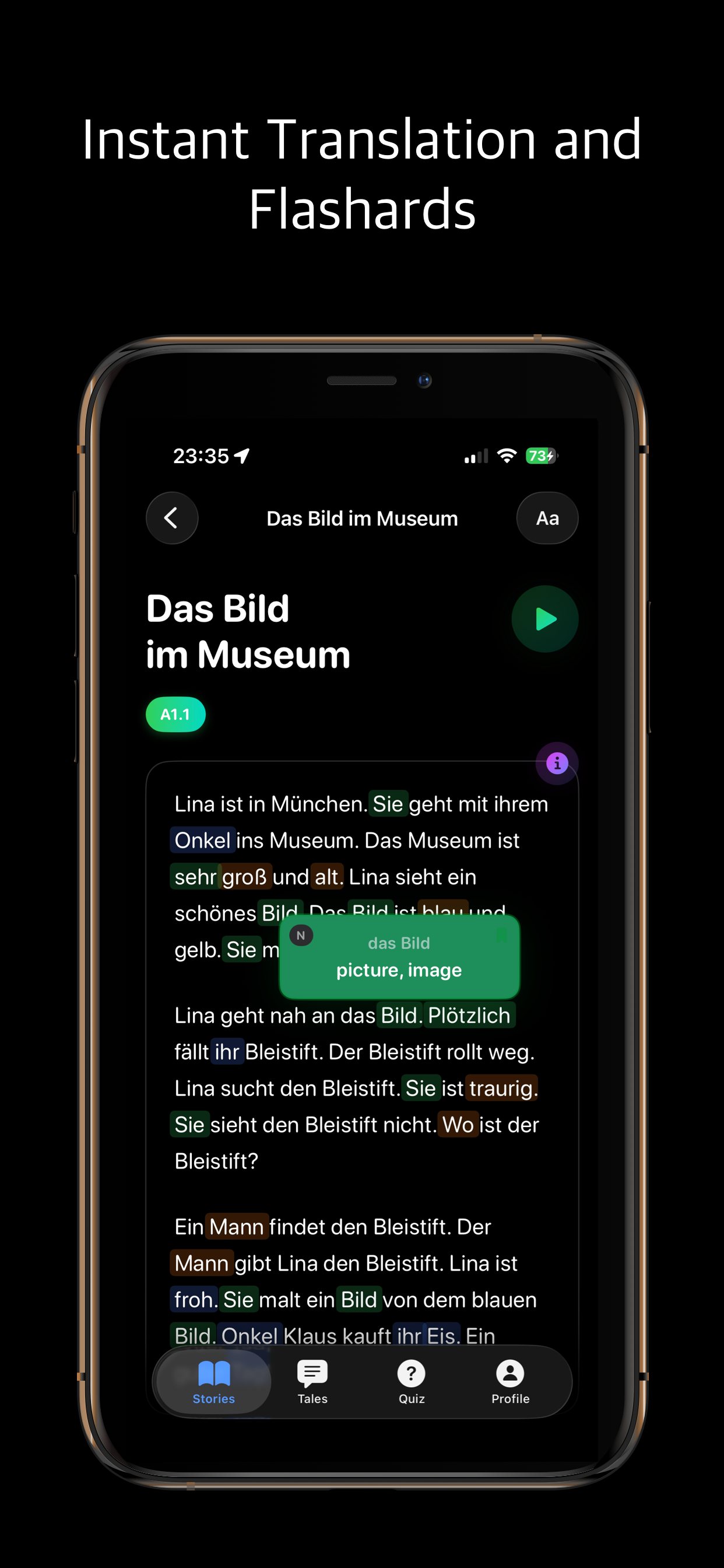 Learn German with Stories