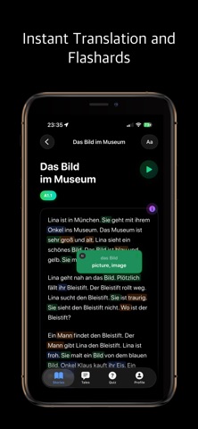 Learn German with Stories Screenshot 5 of 7