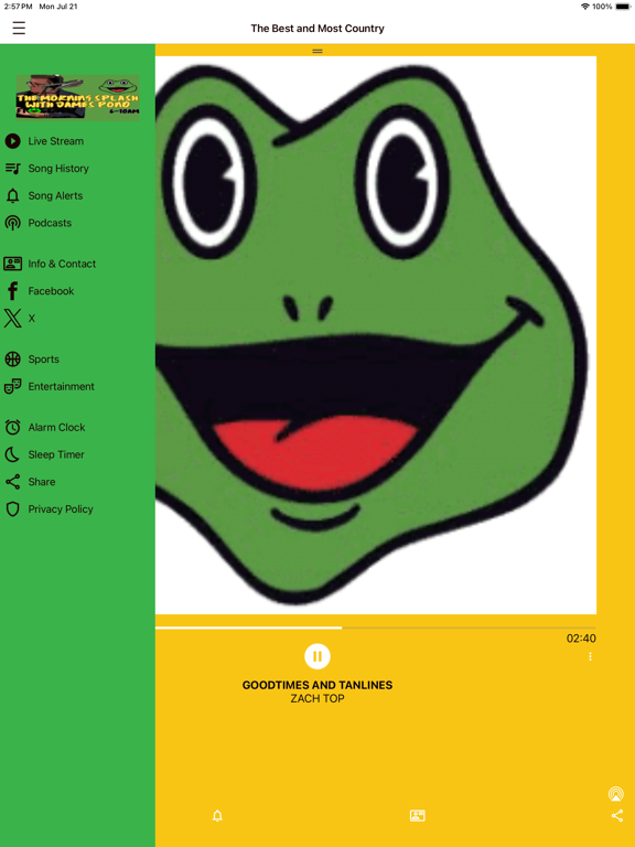 Screenshot #5 pour FROGGY 97FM
