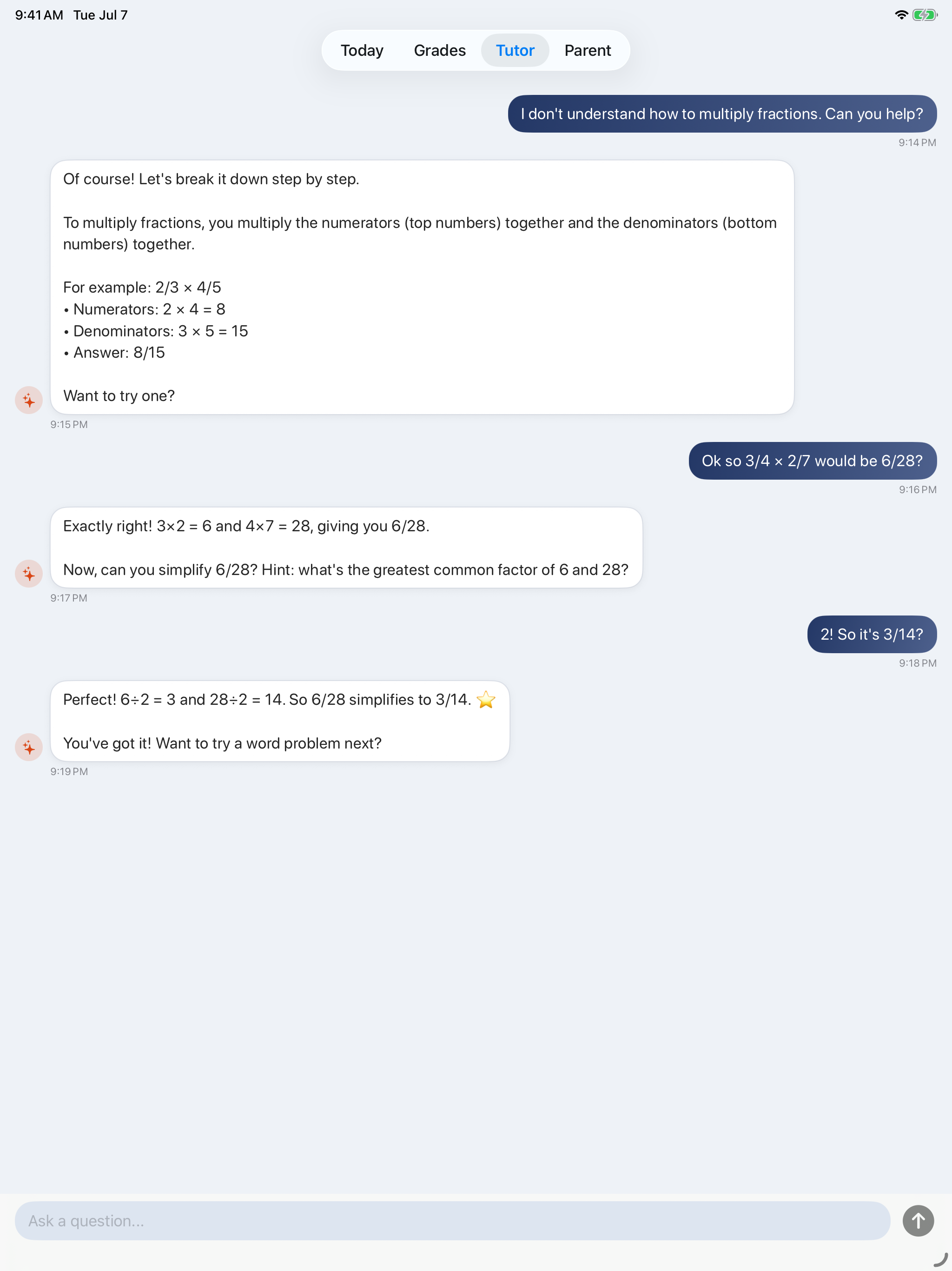AIGradeSchool: AI Tutor screenshot 6