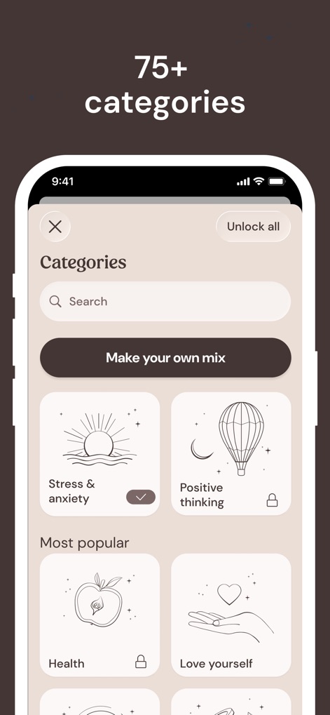 I am - Daily Affirmations - Curated Affirmation Categories