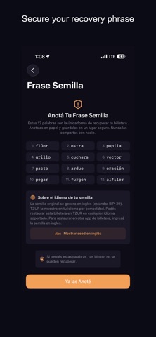 TZUR 磐石 Wallet screenshot