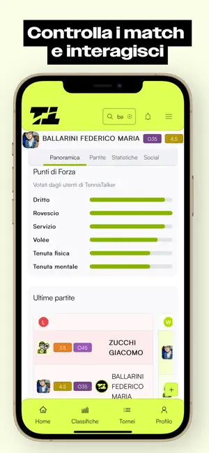 TennisTalker iPhone screenshot 5