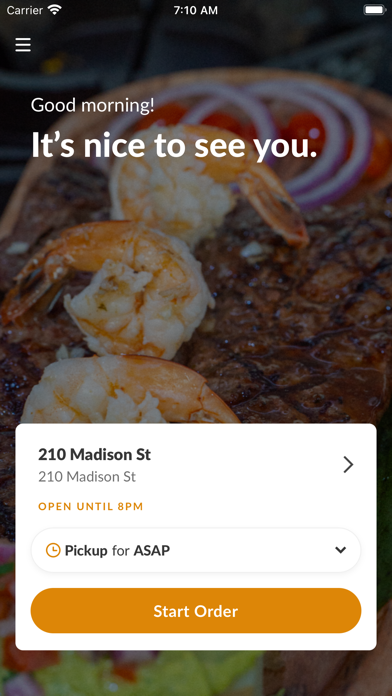 Noches De Colombia Restaurant iPhone screenshot 2 - Food & Drink app
