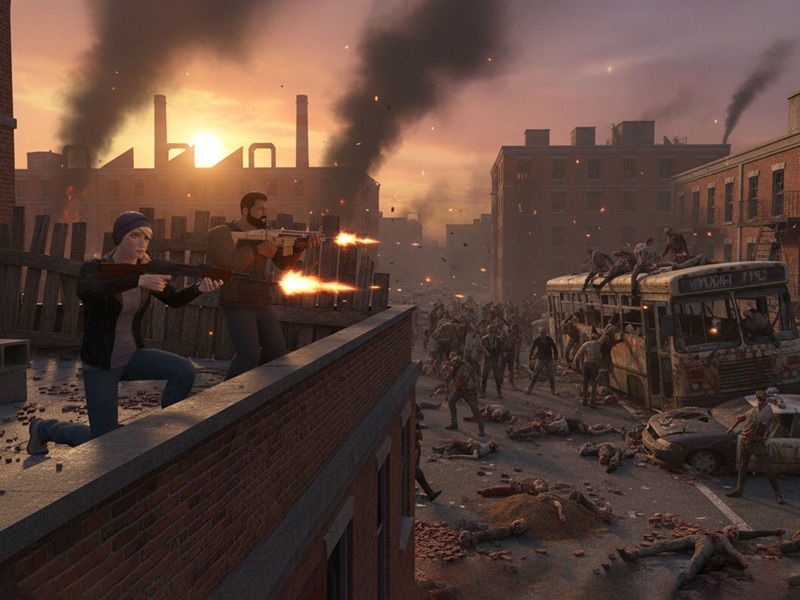 Left To Dead: Zombie Games screenshot 9