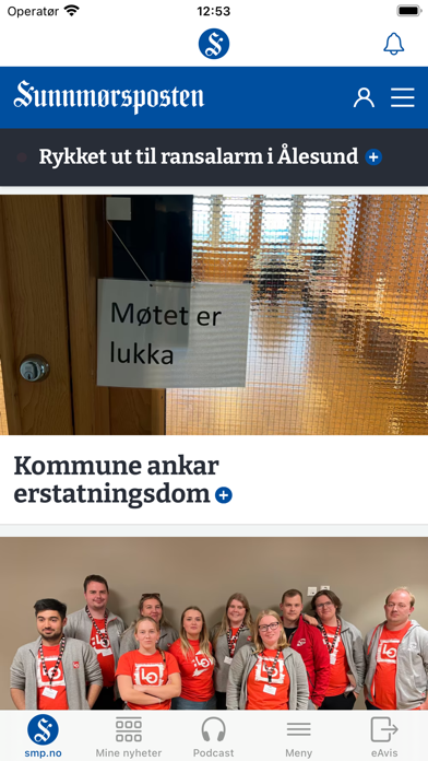 Sunnmørsposten Screenshot