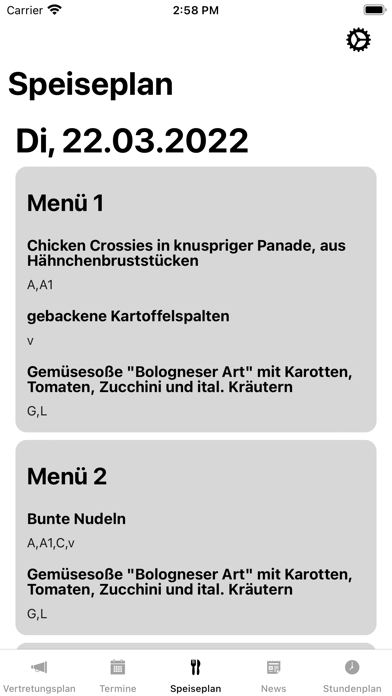 Gymnasium Herzogenaurach Screenshot