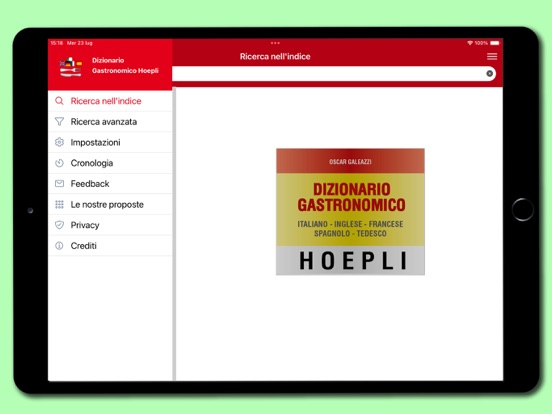 Screenshot #5 pour Dizionario Gastronomico Hoepli