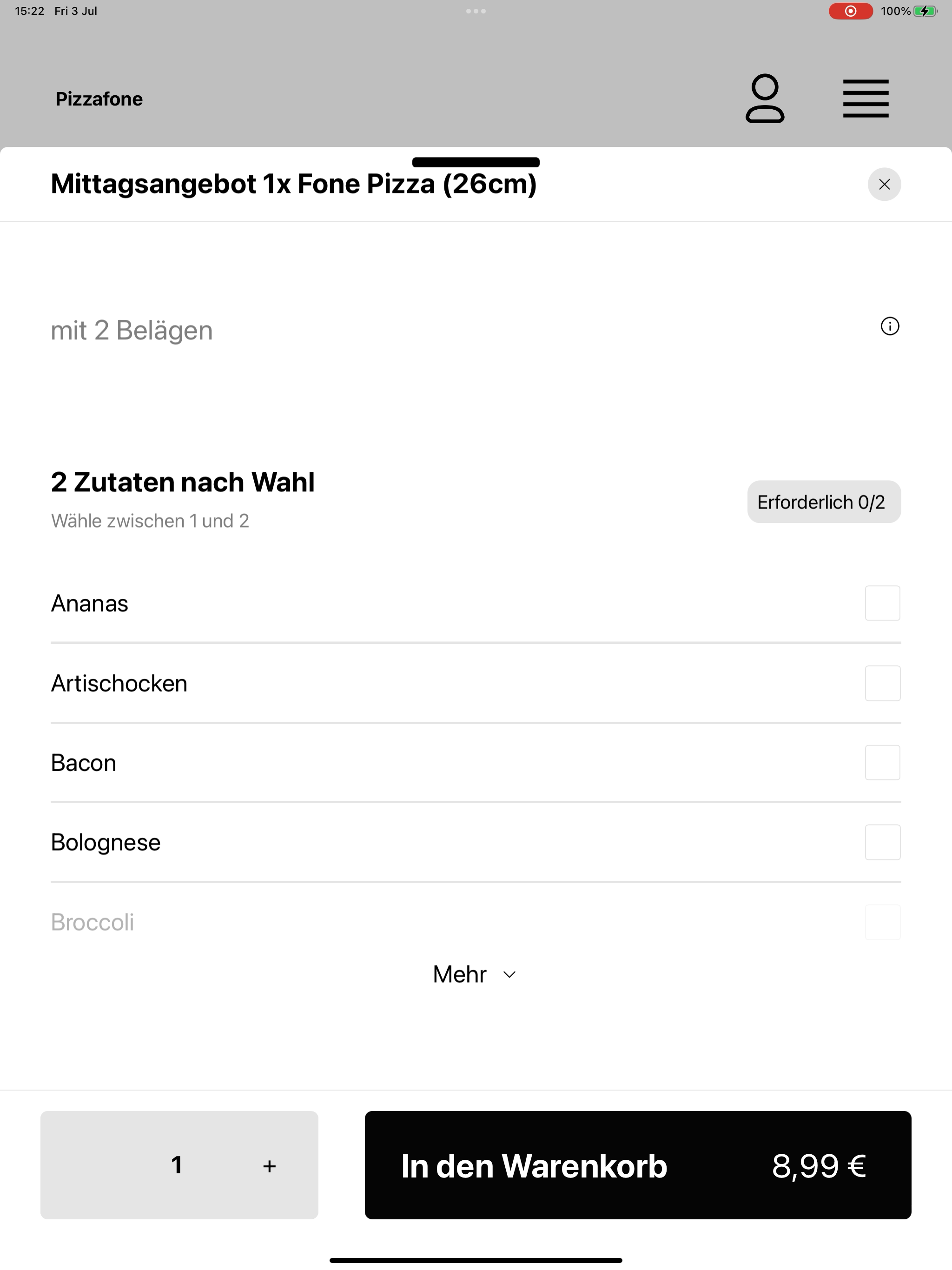 Pizzafone