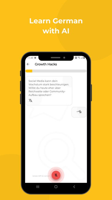 Screenshot #2 pour Learn German AI: Read & Listen
