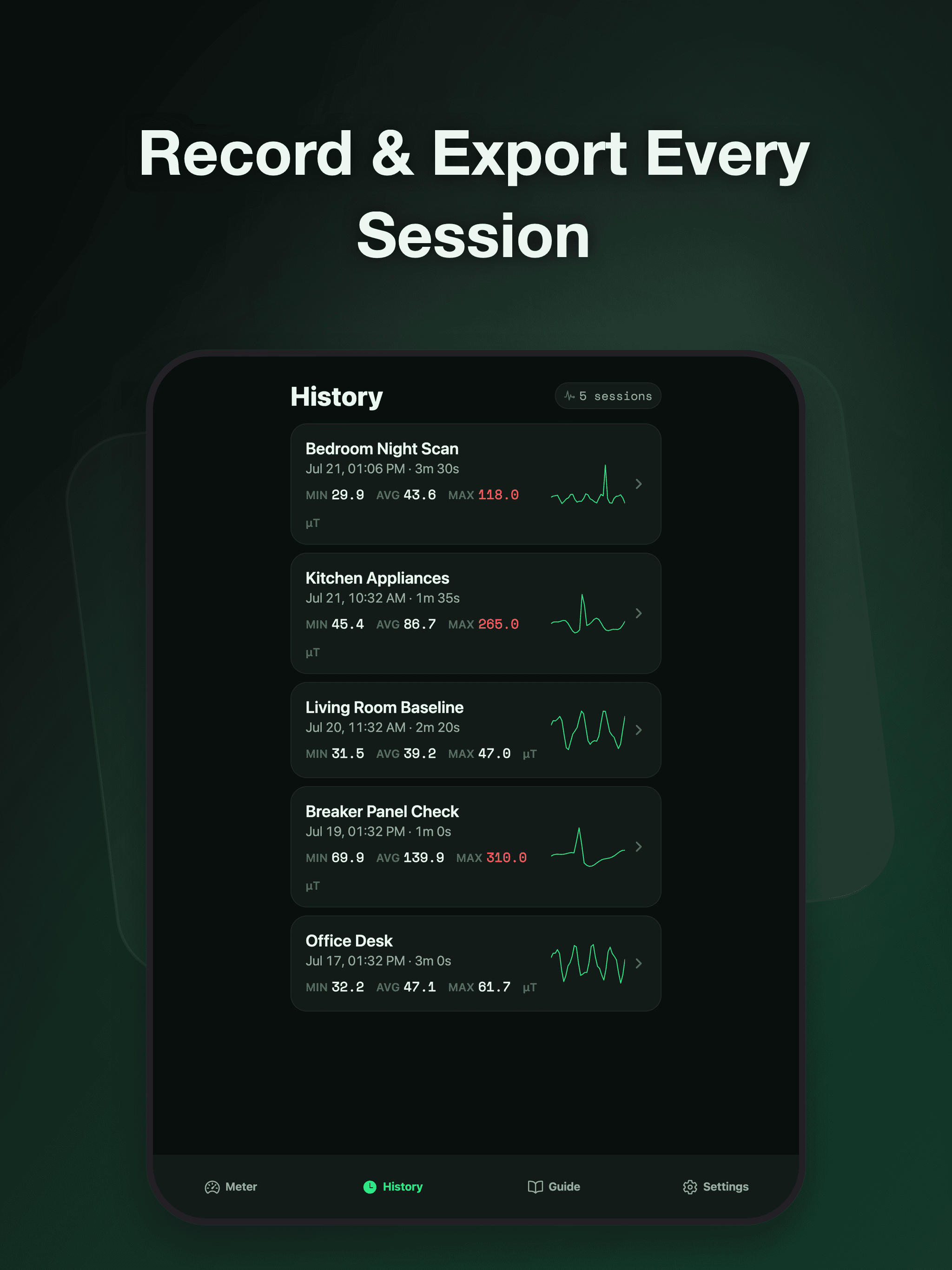 EMF Detector・Ghost Detector screenshot 11