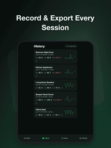 EMF Detector・Ghost Detector iPad screenshot