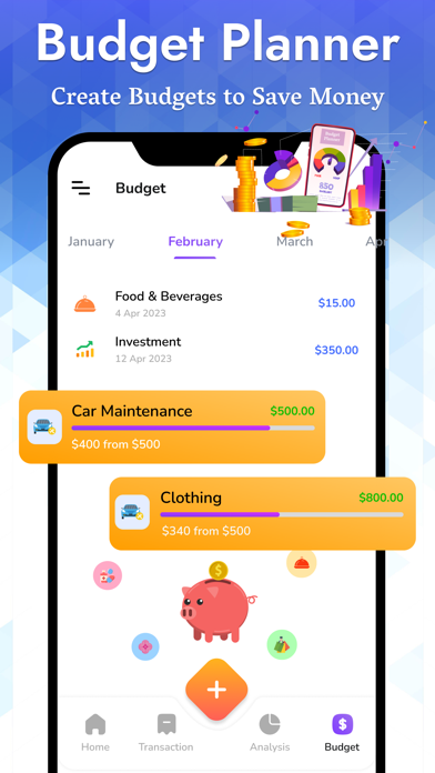 My Bucks -  Expense Manager Screenshot