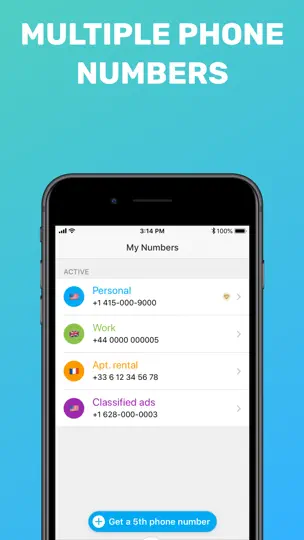Screenshot von Free Tone - Calling & Texting auf dem iPhone 5