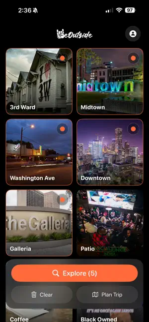 WeOutsideHTX screenshot 1