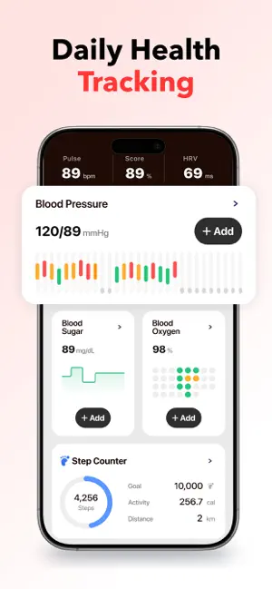 iHealth - Daily Heart Rate iPhone screenshot 3