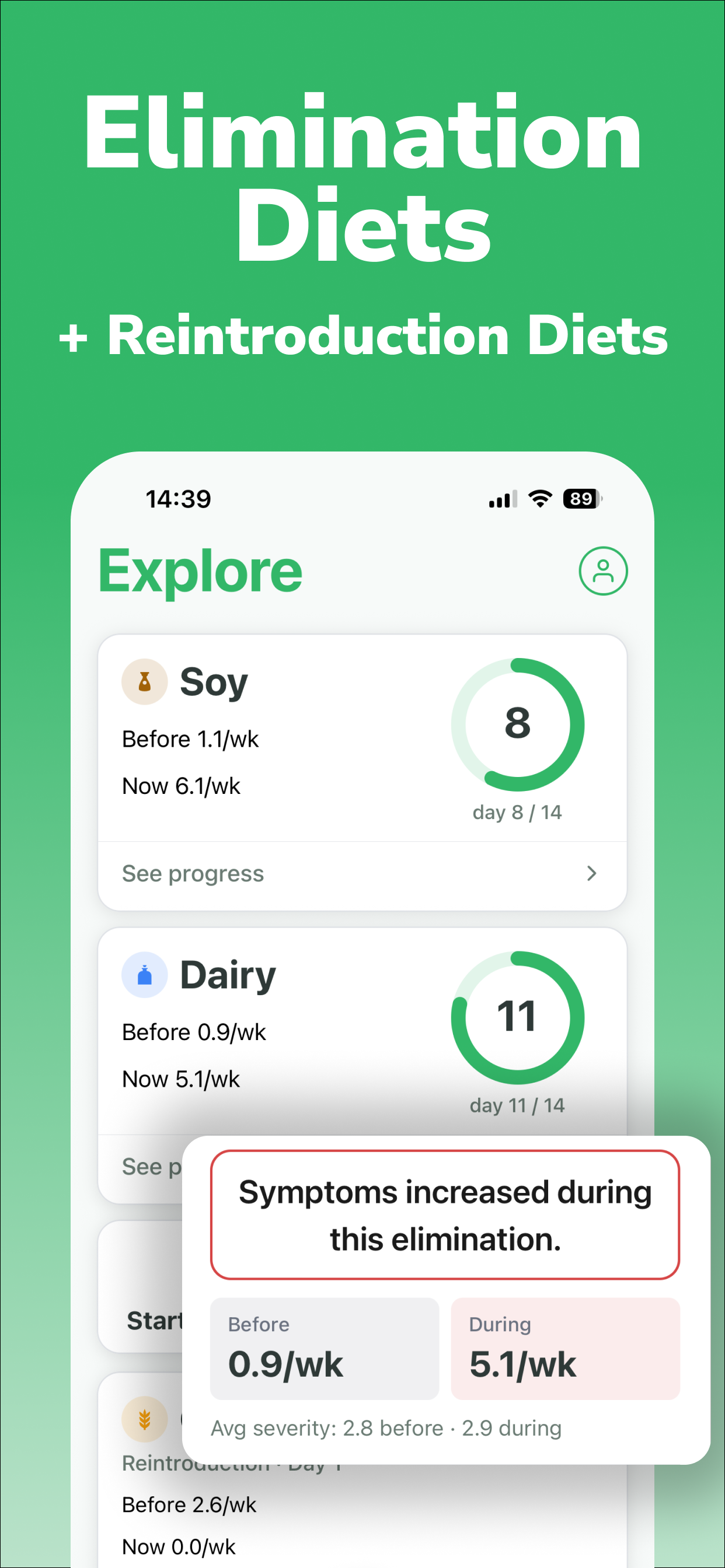 BiteSense - Food Symptom Log screenshot 5
