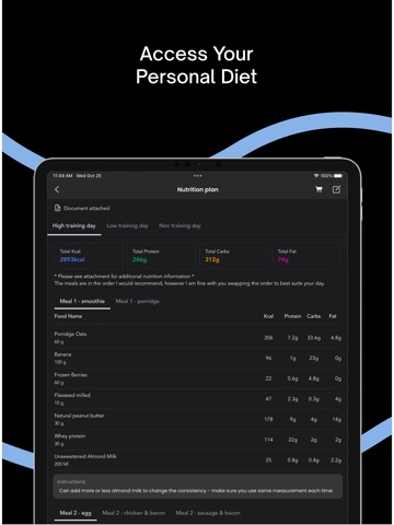 Apex Health Coaching iPad screenshot