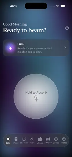 Screenshot von JoyBeam: Mood & Journal auf dem iPhone 2