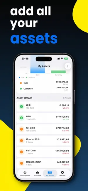 Subscription & Budget Tracker screenshot 4