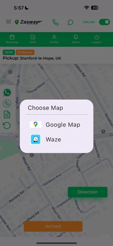 Zasway Driver App screenshot