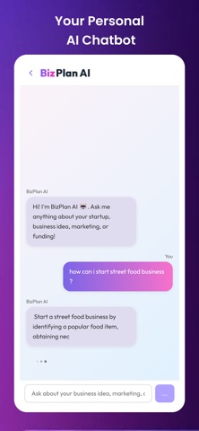 AI BizPan: Biz Plan Maker screenshot