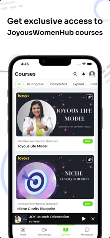 Joyous Women Hub screenshot