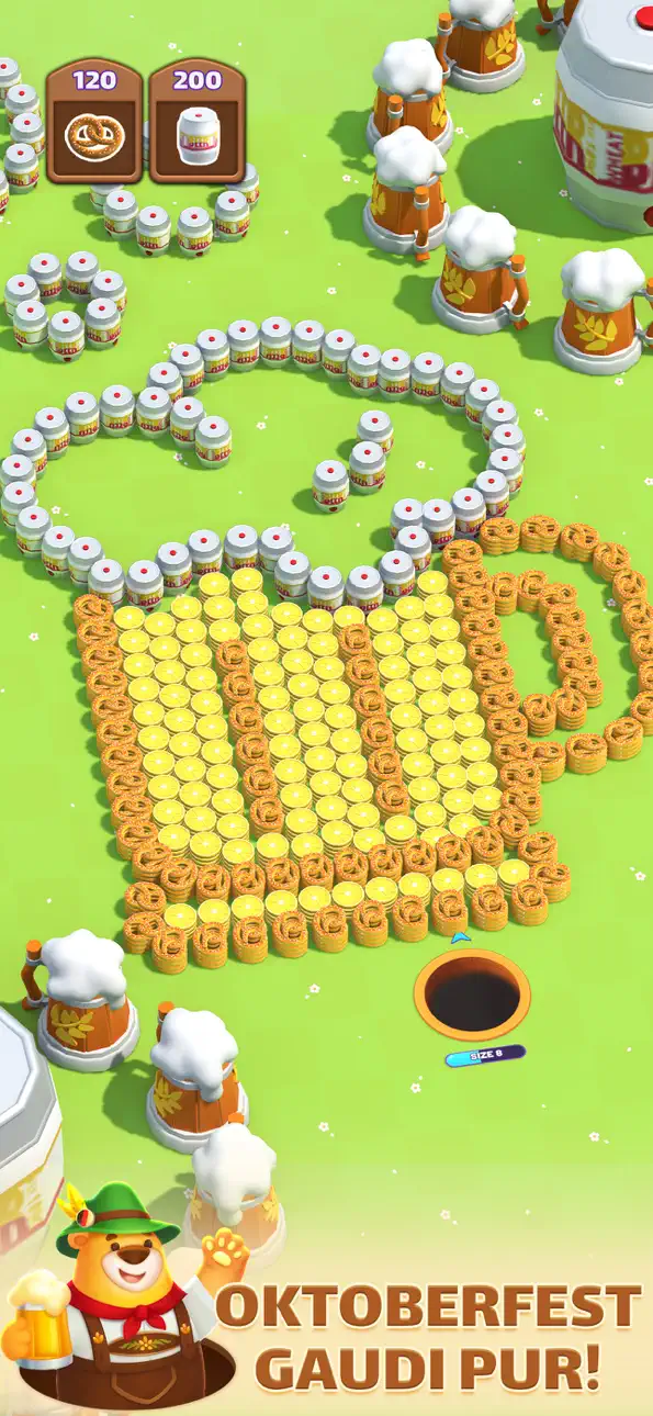 Hole Em All: Collect Master Hack screenshot 1 - iOS game interface