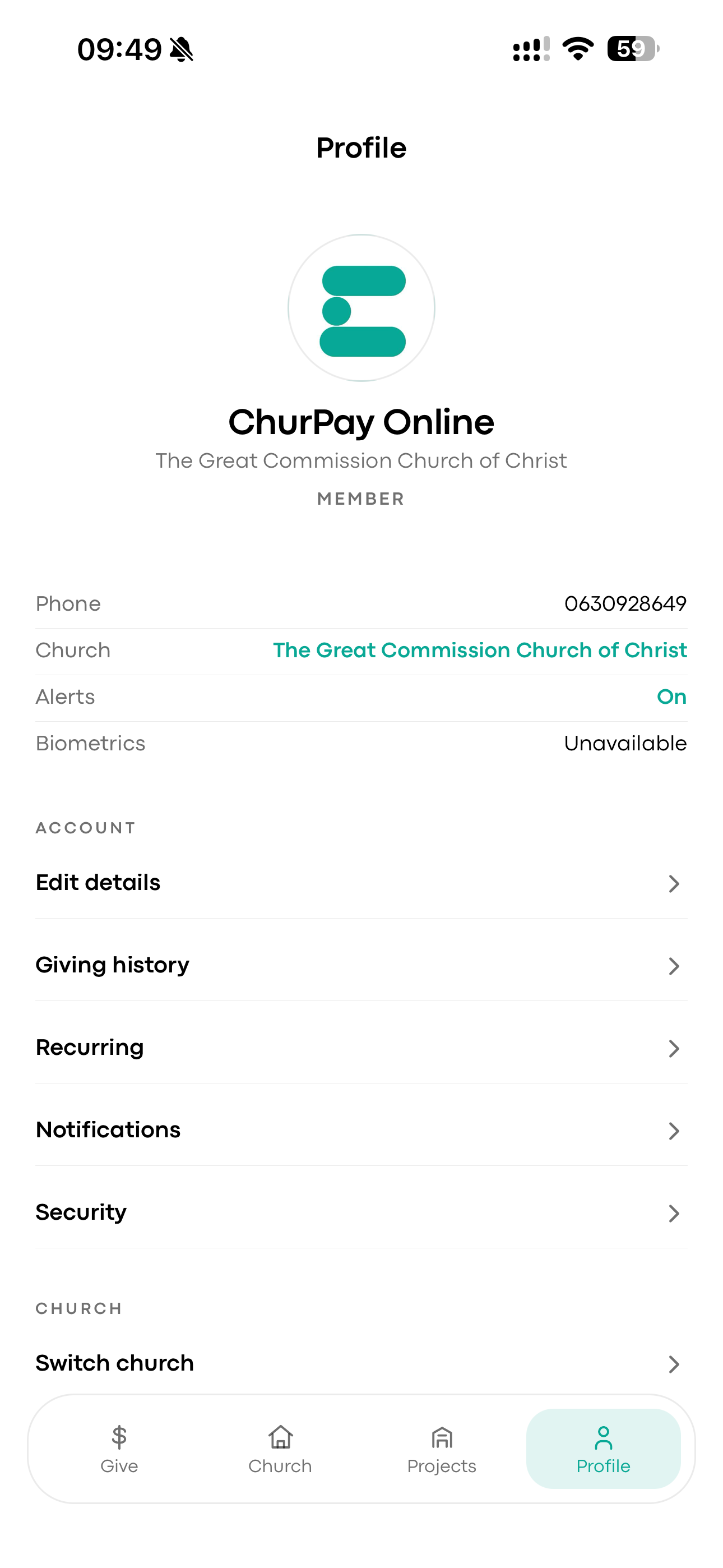 ChurPay screenshot 9