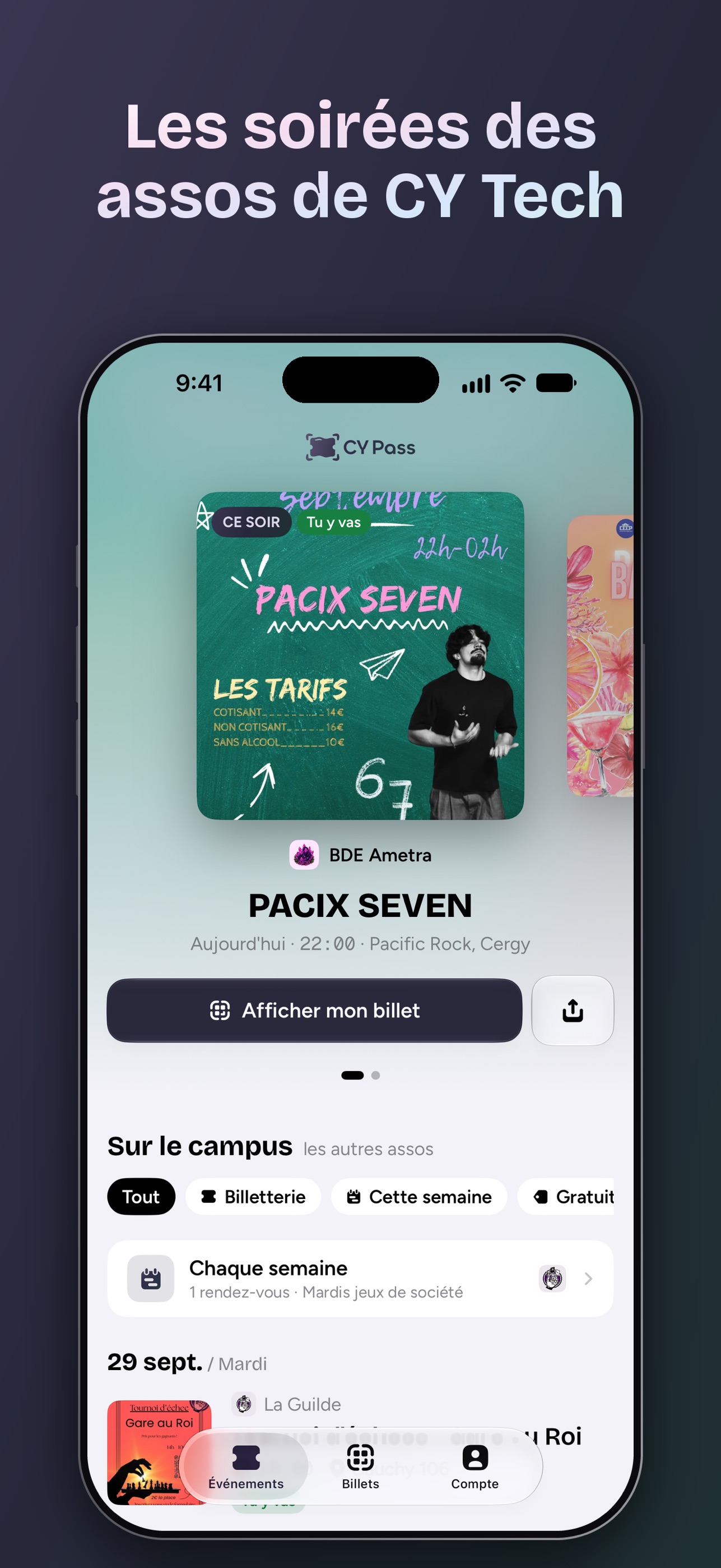 Screenshot 1 of CY Pass