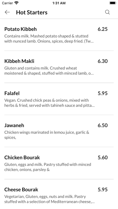 Yara Restaurant Alderley Edge Screenshot