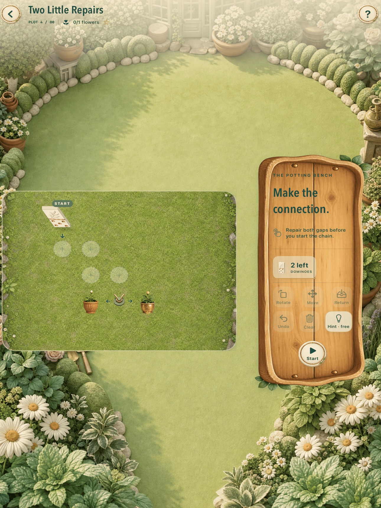 Screenshot 9 of Domino Garden:Spin & Bloom
