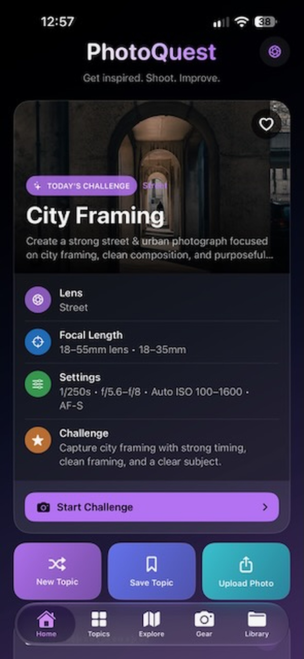 Screenshot 1 of PhotoQuest