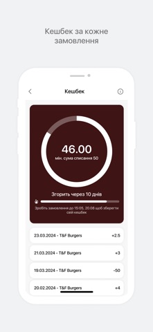 T&F Burgers screenshot