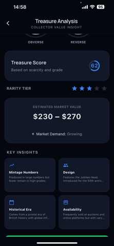 Coin Grading: Value Scanner Screenshot 4 of 9