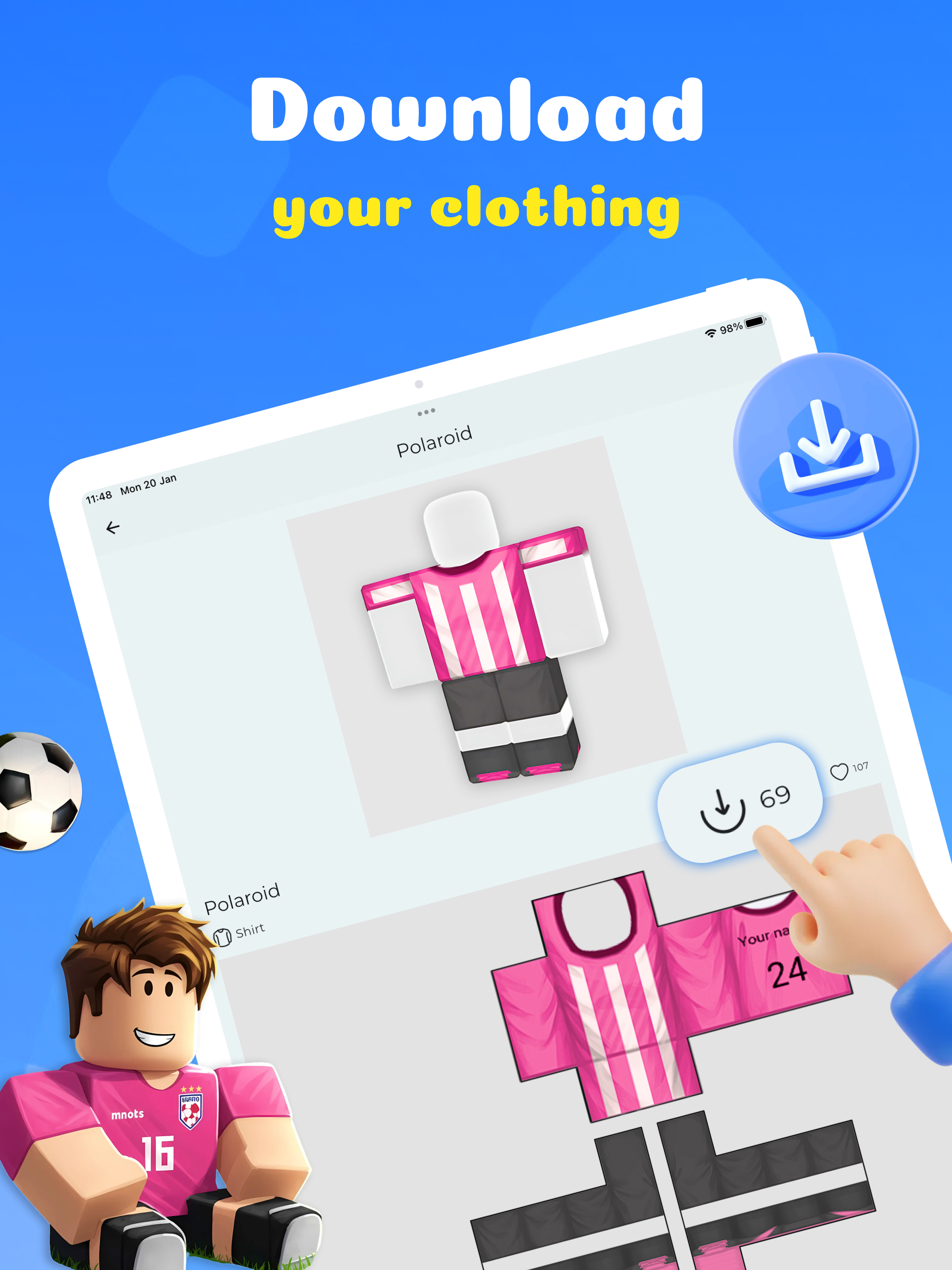 Clothes for Roblox Skins Maker screenshot 14