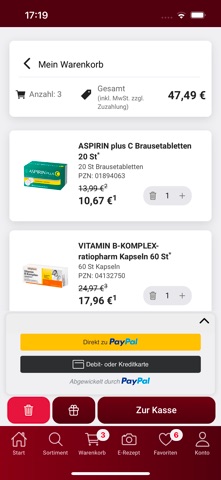 Einhorn Apotheken App screenshot