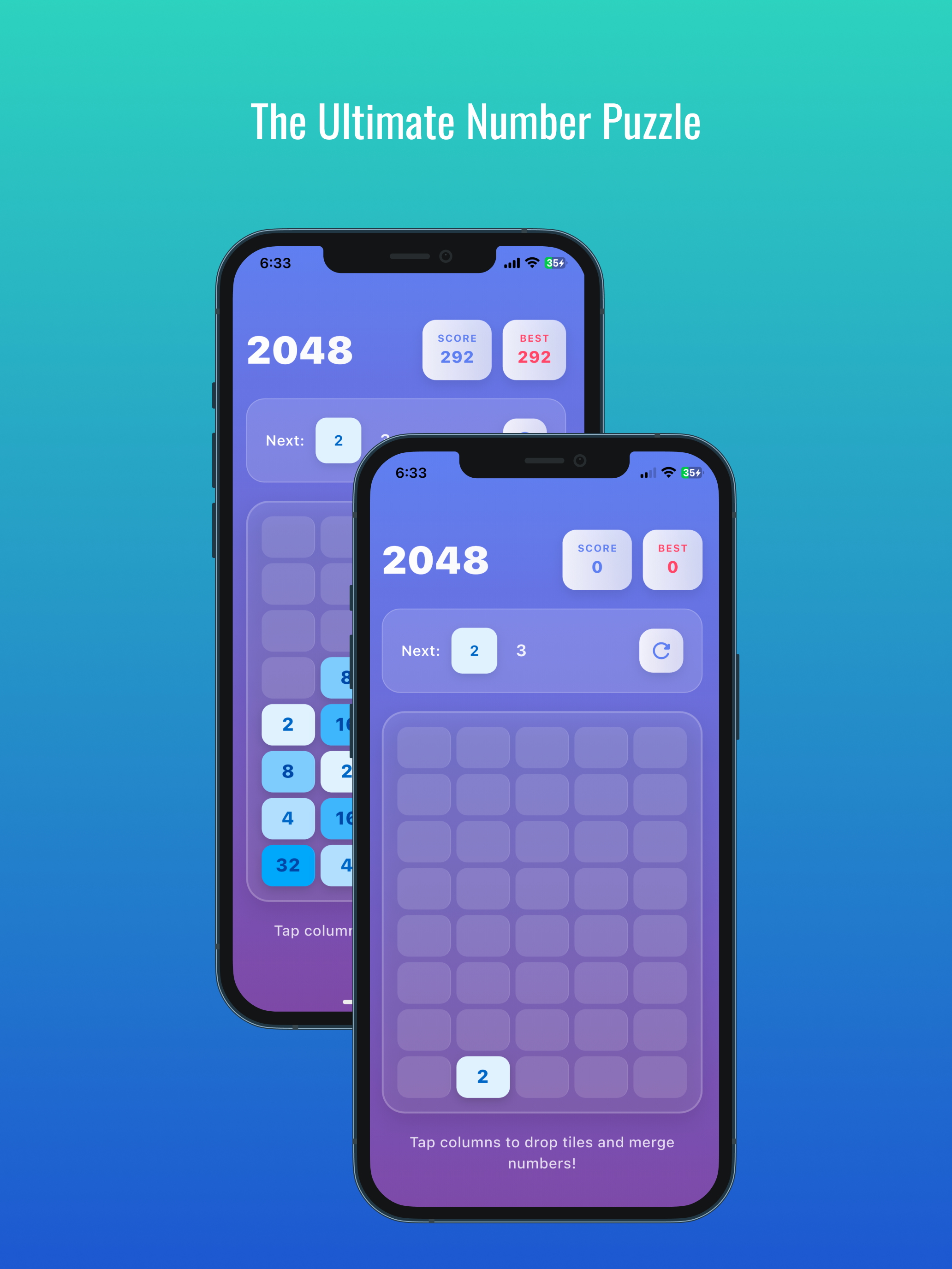 2048 Drop & Merge