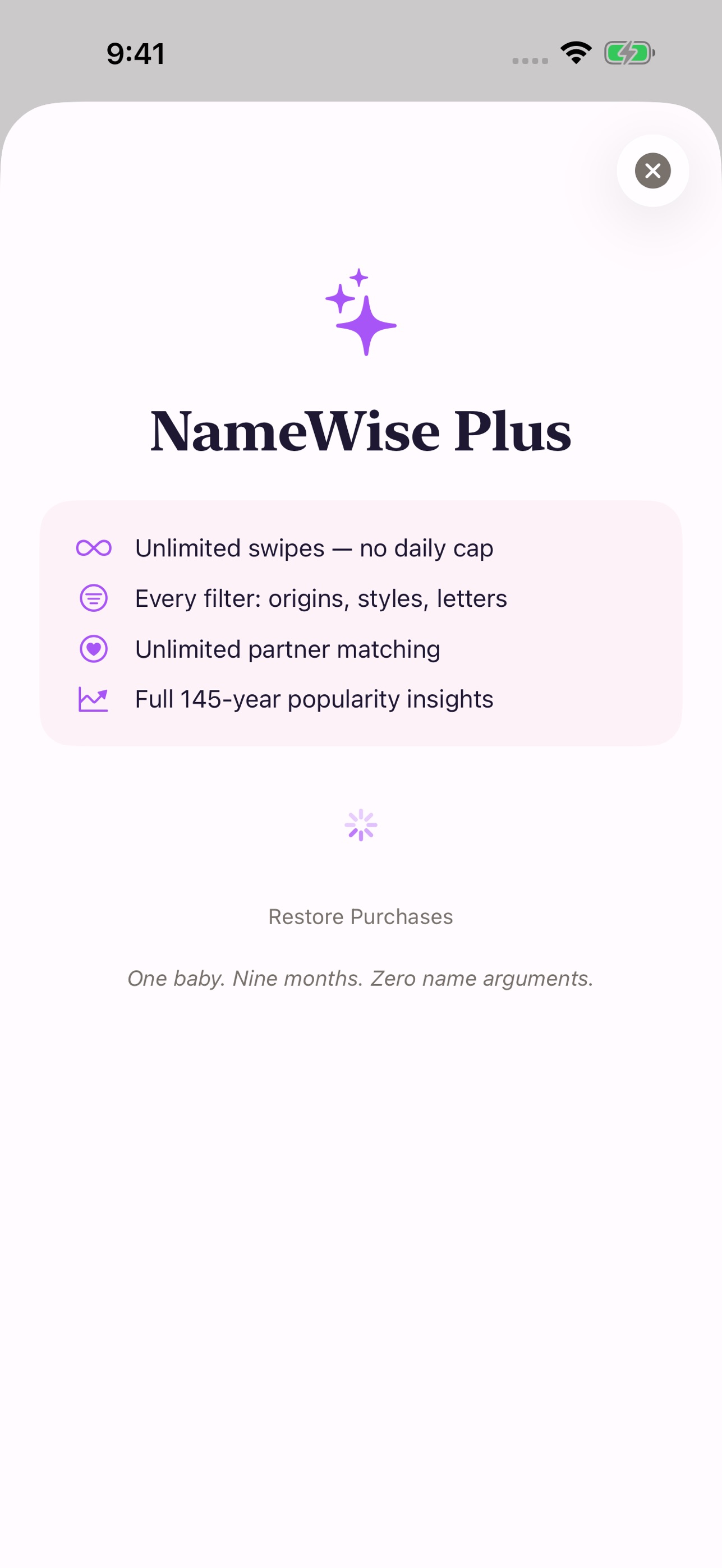 Screenshot 5 of NameWise: Baby Names Together