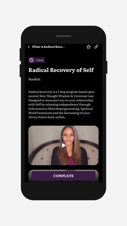 Radical Recovery of Self