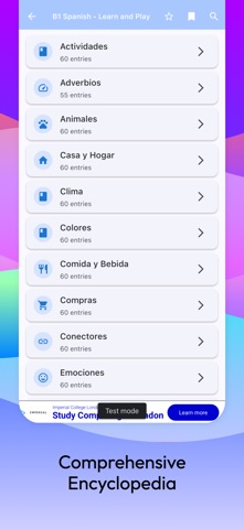 B1 Spanish - Learn and Play screenshot