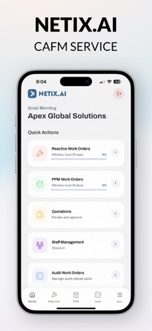 NETIX AI CAFM Service Screenshot 3 of 7